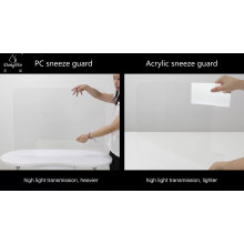 sneeze guard plexi glass shield acrylic sheet social distancing